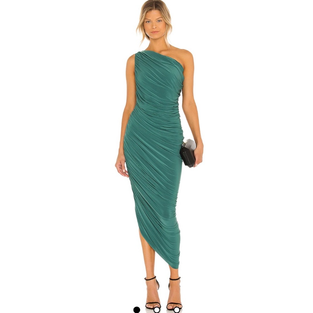 Norma Kamali Diana in Green- L